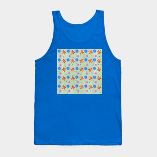 Flowery pattern Tank Top